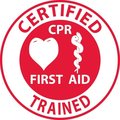 Nmc HARD HAT EMBLEM, CERTIFIED CPR HH65